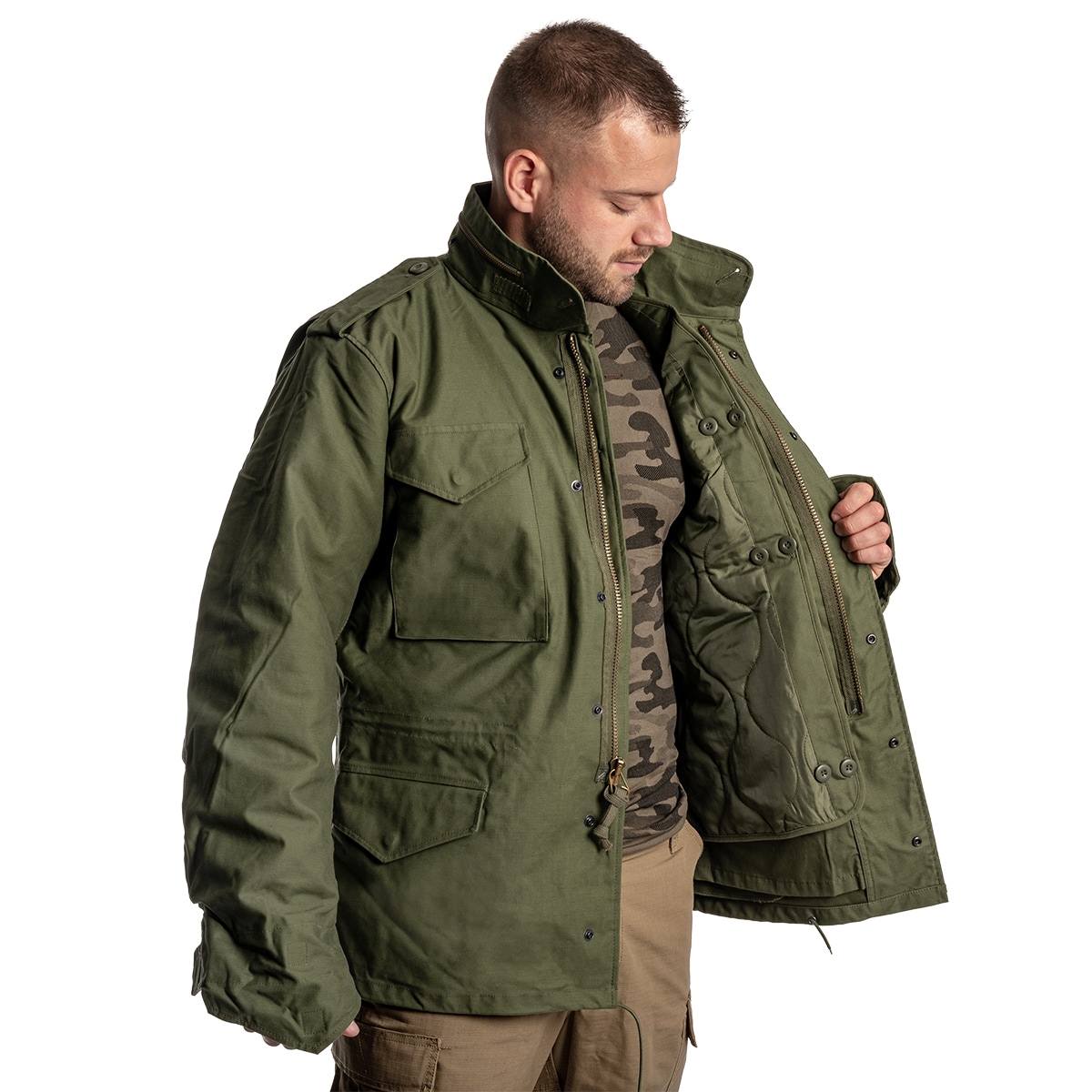 Куртка Helikon-Tex M65 Nyco - Olive Green