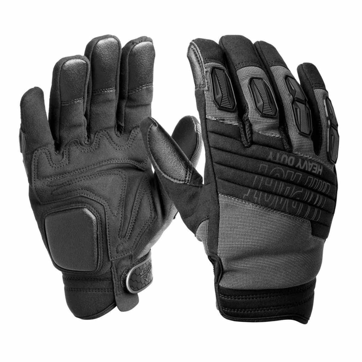 Рукавиці Helikon Impact Heavy Duty - Black/Graphite