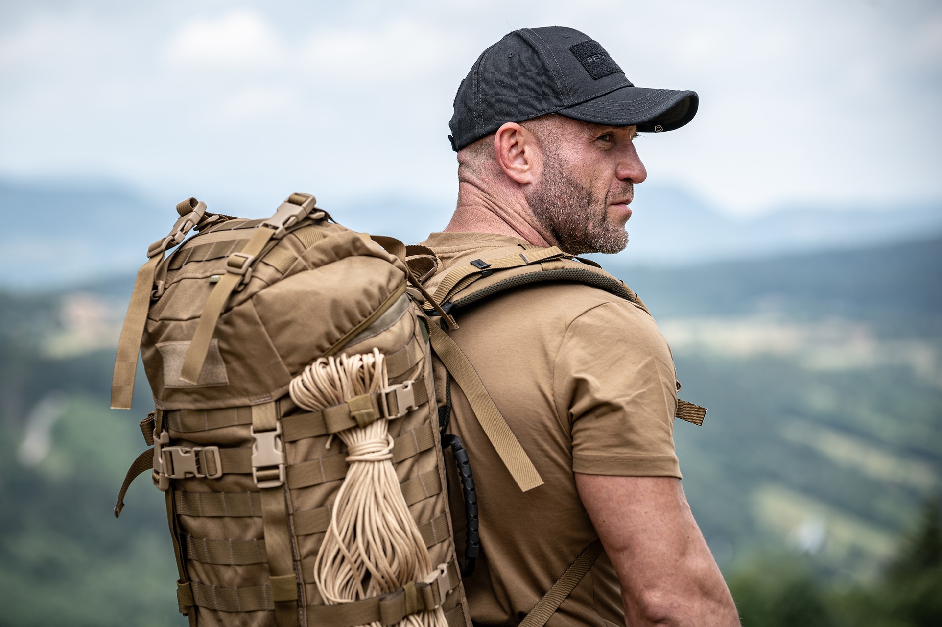 Футболка T-shirt Helikon - Coyote