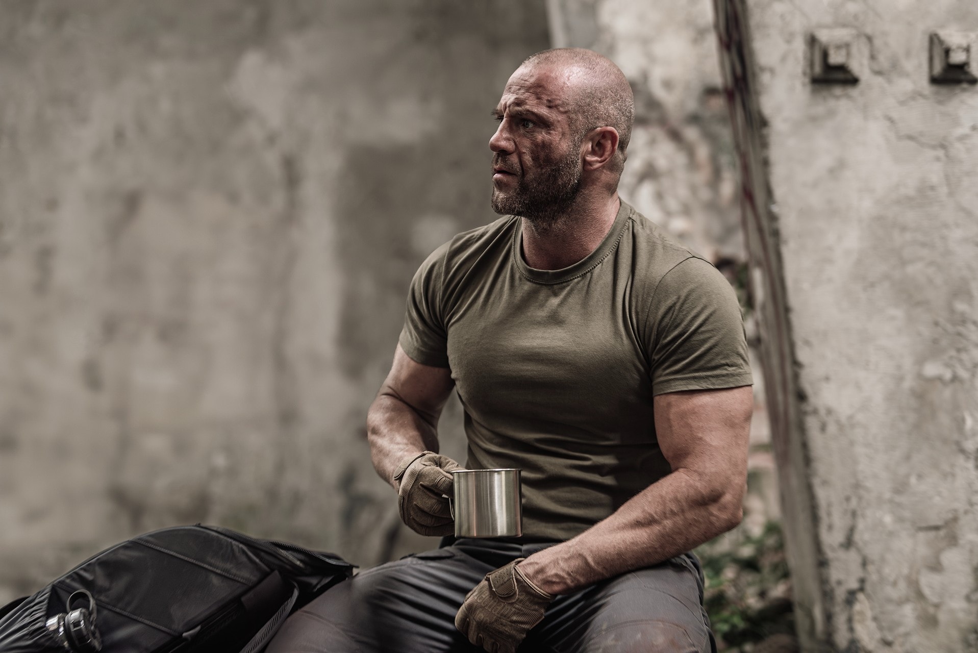 Футболка T-shirt Helikon - Olive Green