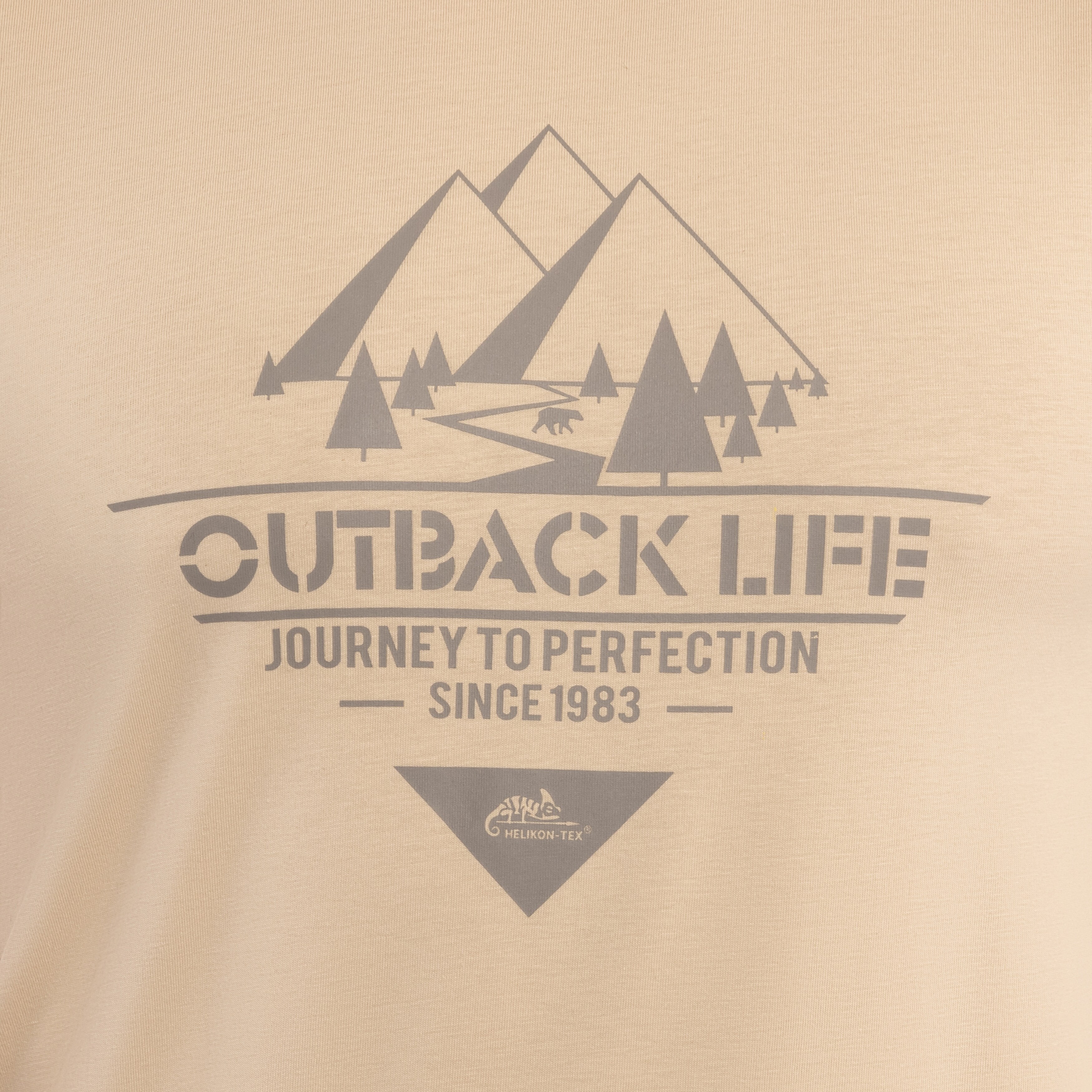 Футболка T-Shirt Helikon-Tex Outback Life - Khaki
