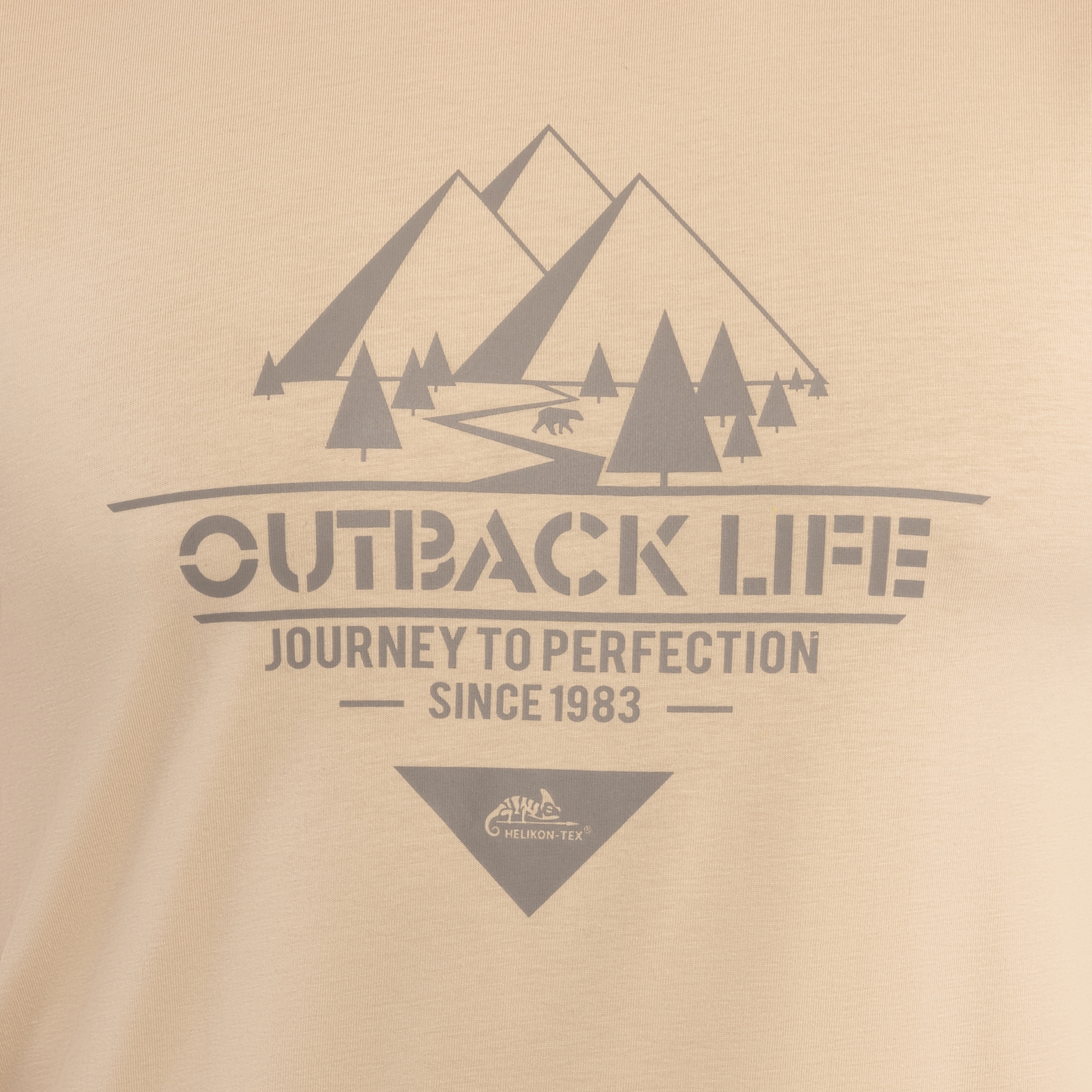 Футболка T-Shirt Helikon Outback Life - Khaki