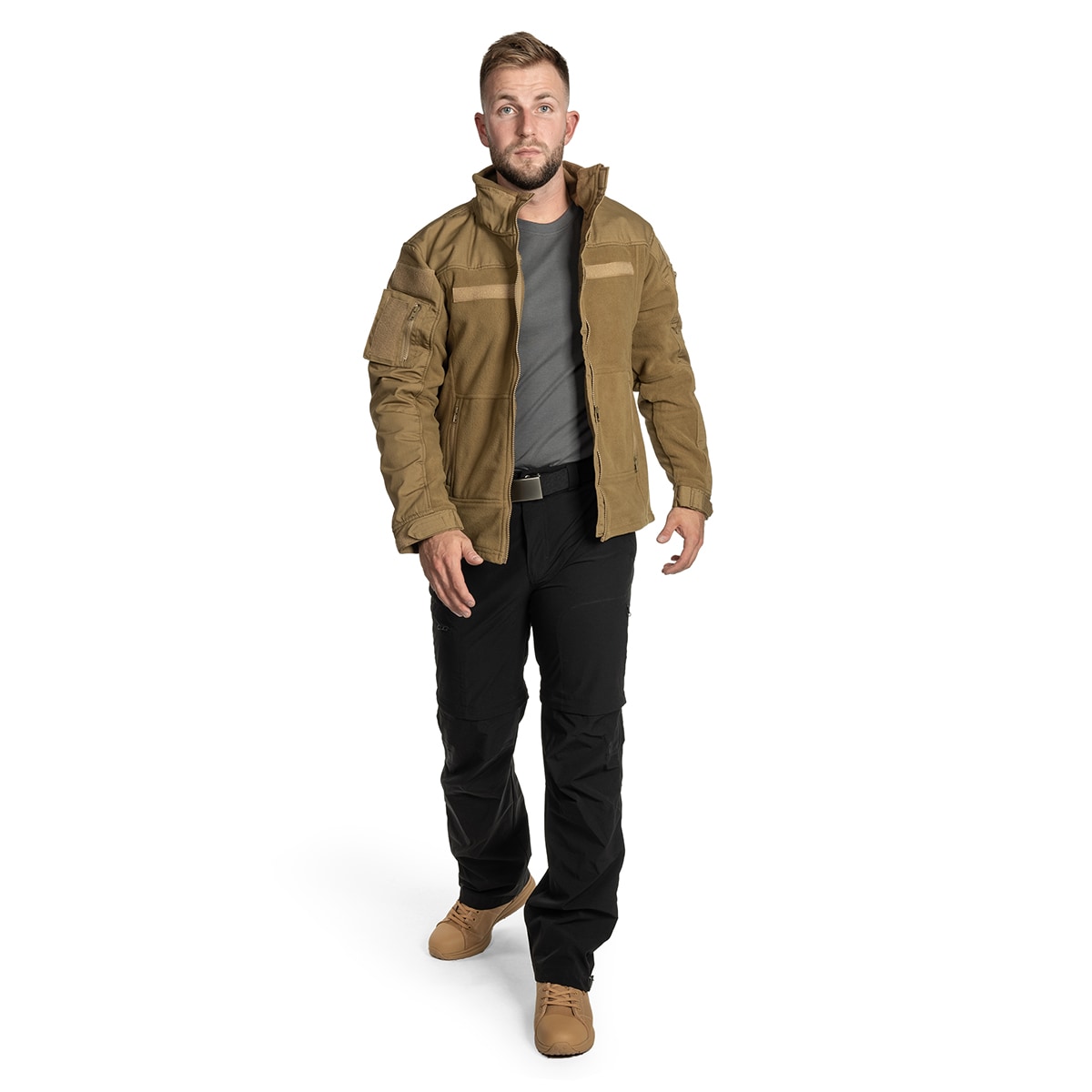 Флісова кофта MFH Combat Coyote