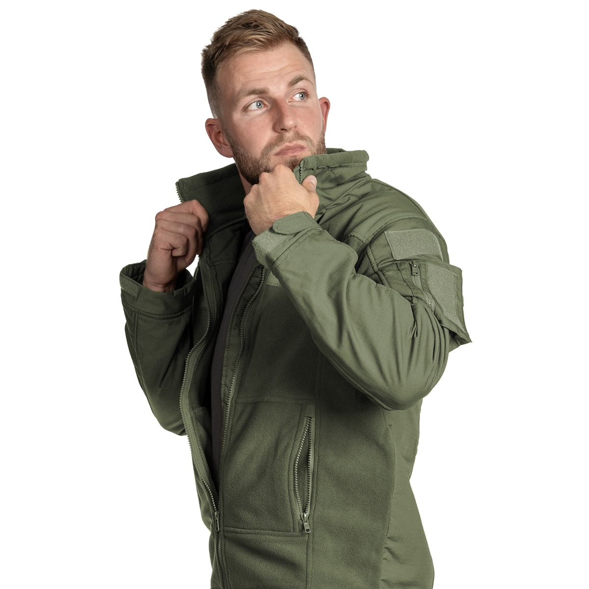 Флісова кофта MFH Combat Olive