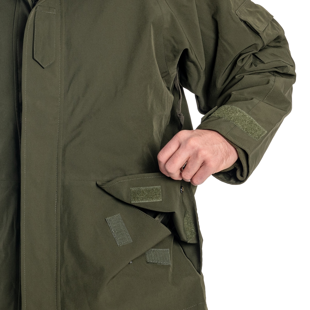 Куртка Mil-Tec ECWCS Wet Weather з підкладкою - Olive