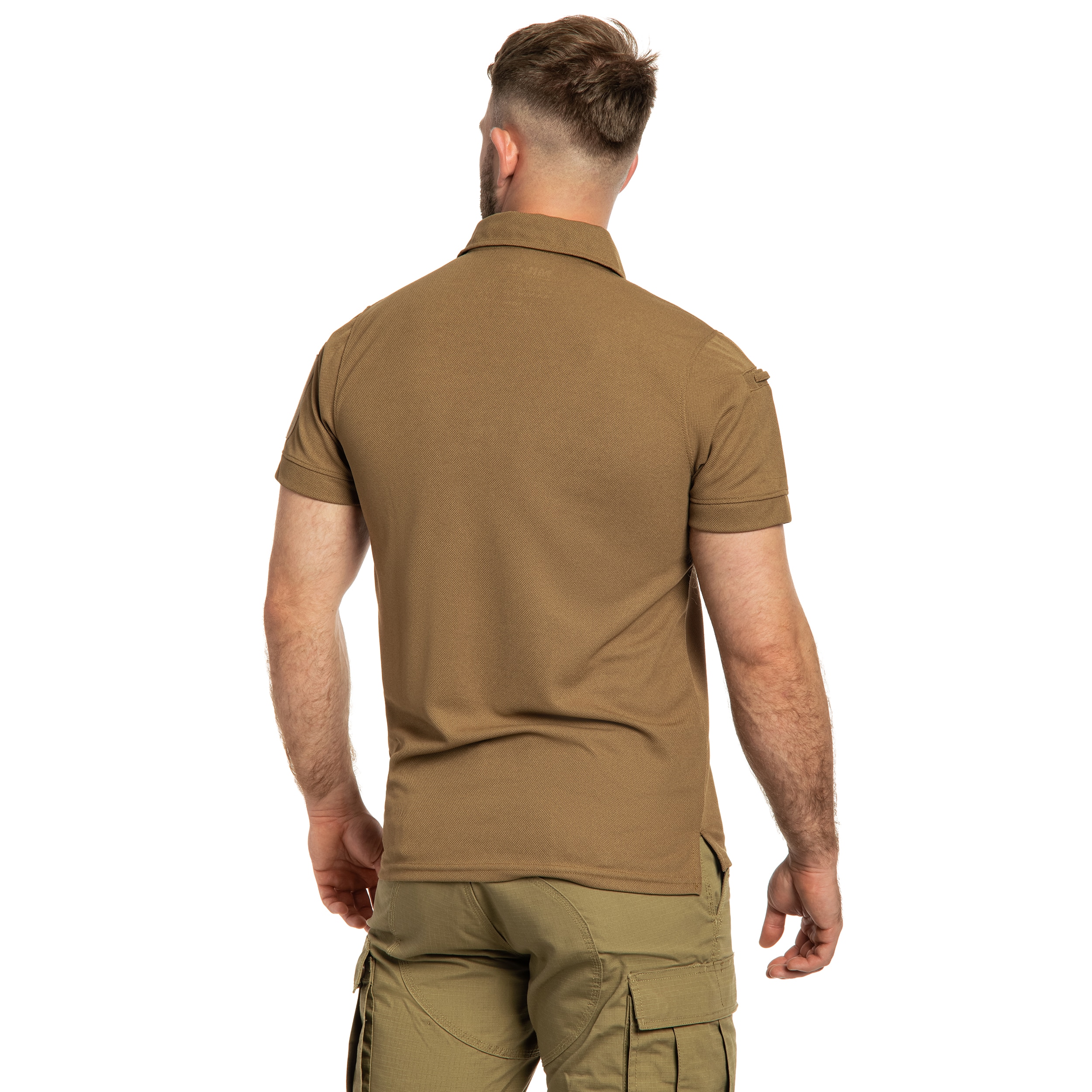 Футболка поло Mil-Tec Tactical Quickdry - Coyote