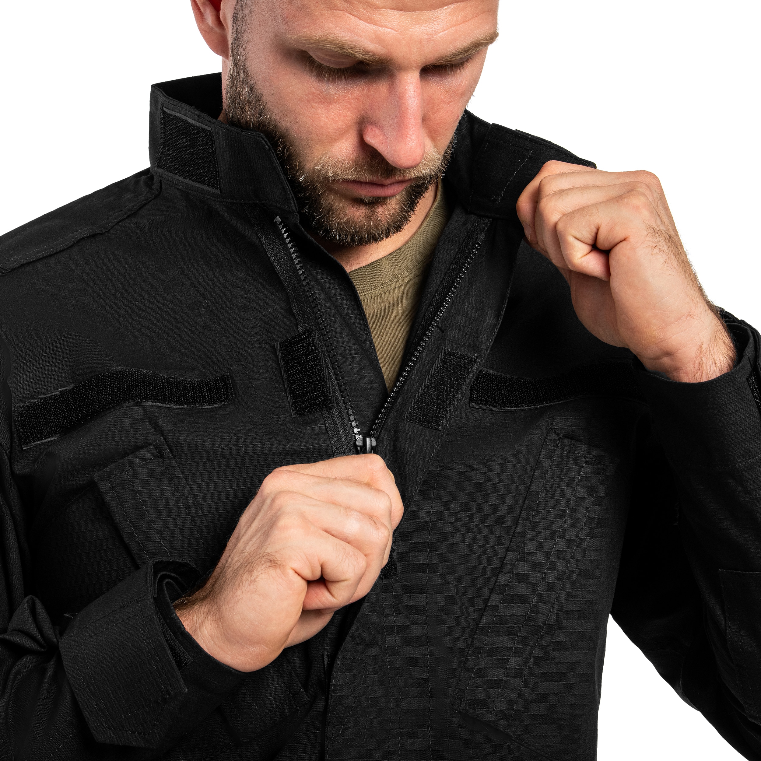 Кітель Mil-Tec Teesar ACU RipStop Black