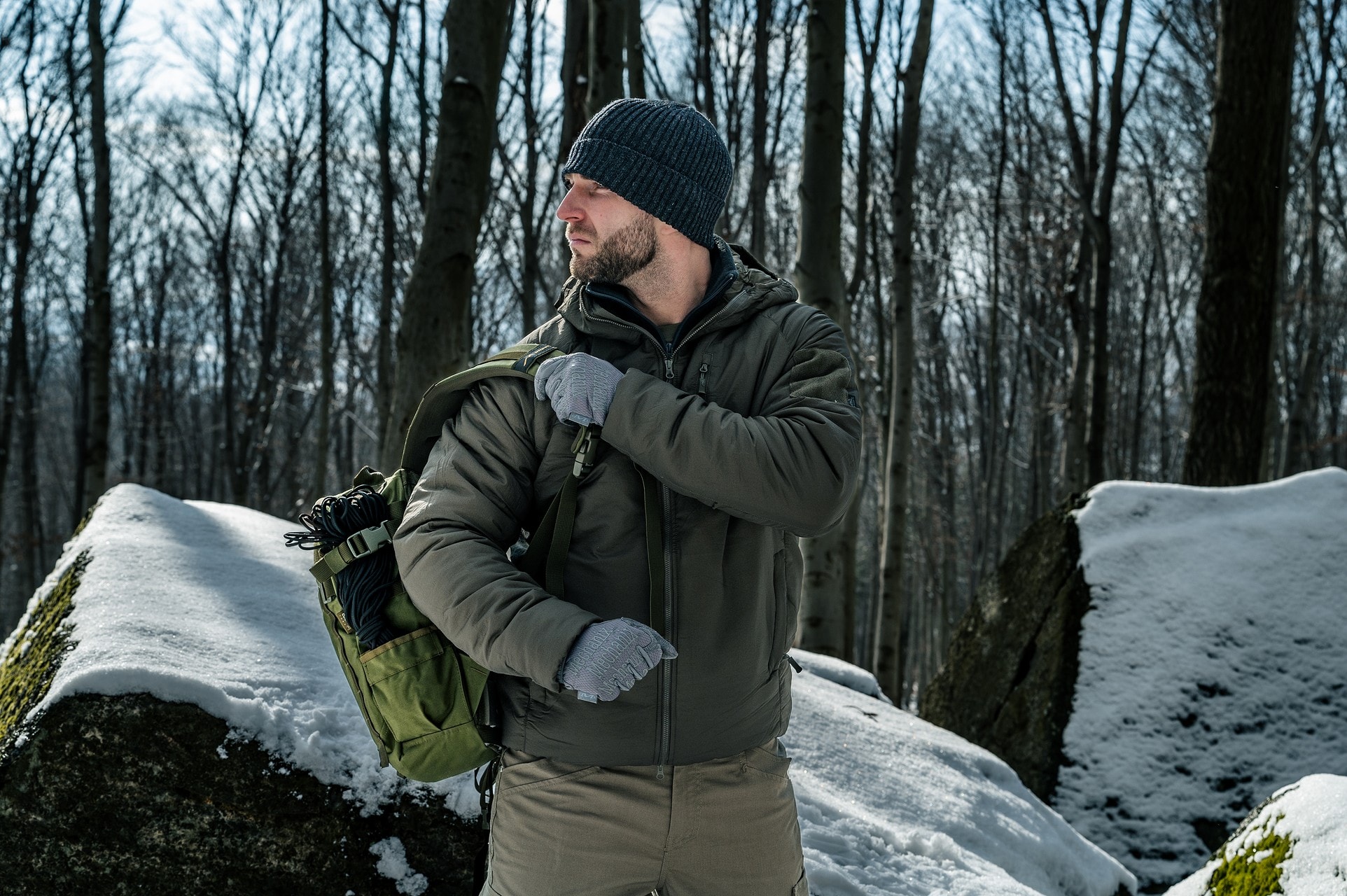 Тактичні рукавиці Mechanix Wear Original - Wolf Grey