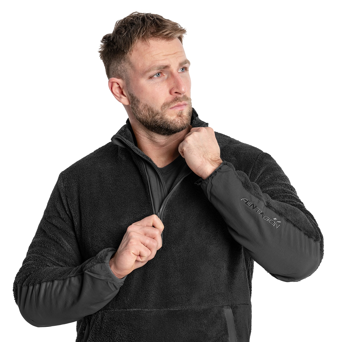 Флісова кофта Pentagon Grizzly - Black