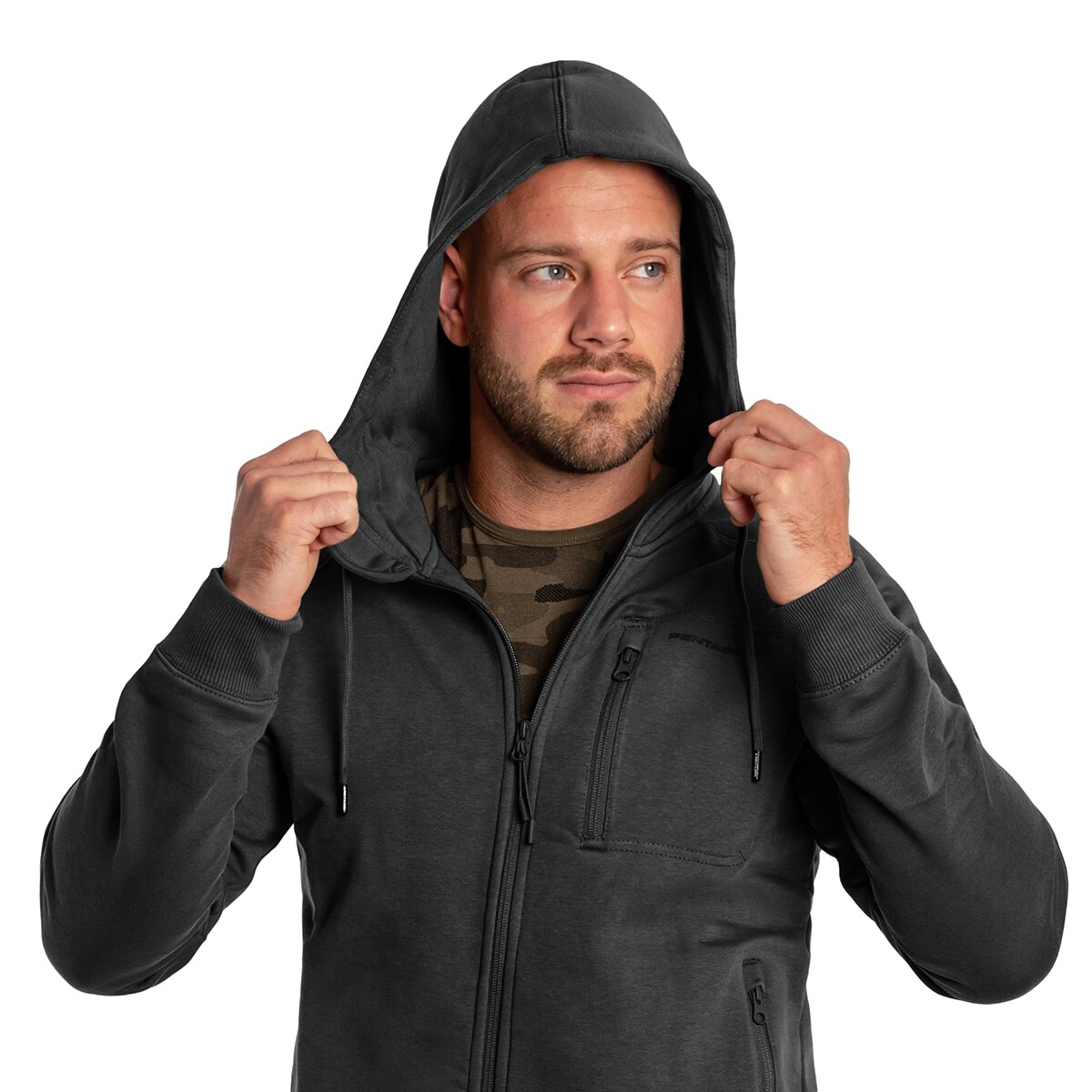 Кофта Pentagon Leonidas 2.0 Tactical Hoodie - Black