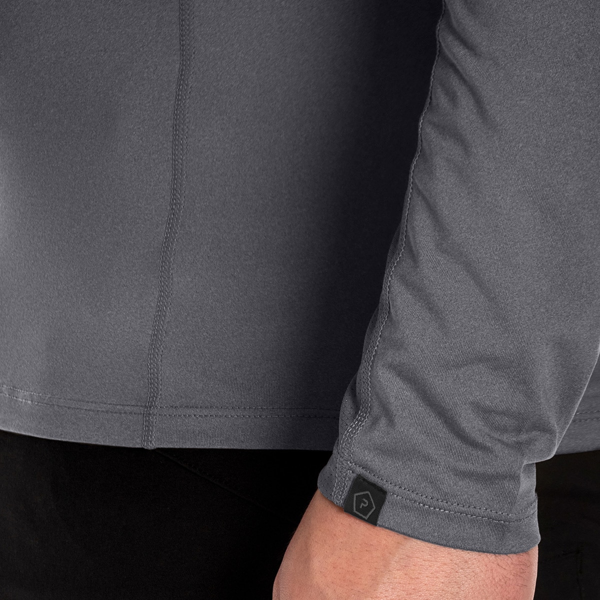 Термоактивна футболка Pentagon Apollo Activity Long Sleeve - Wolf Grey