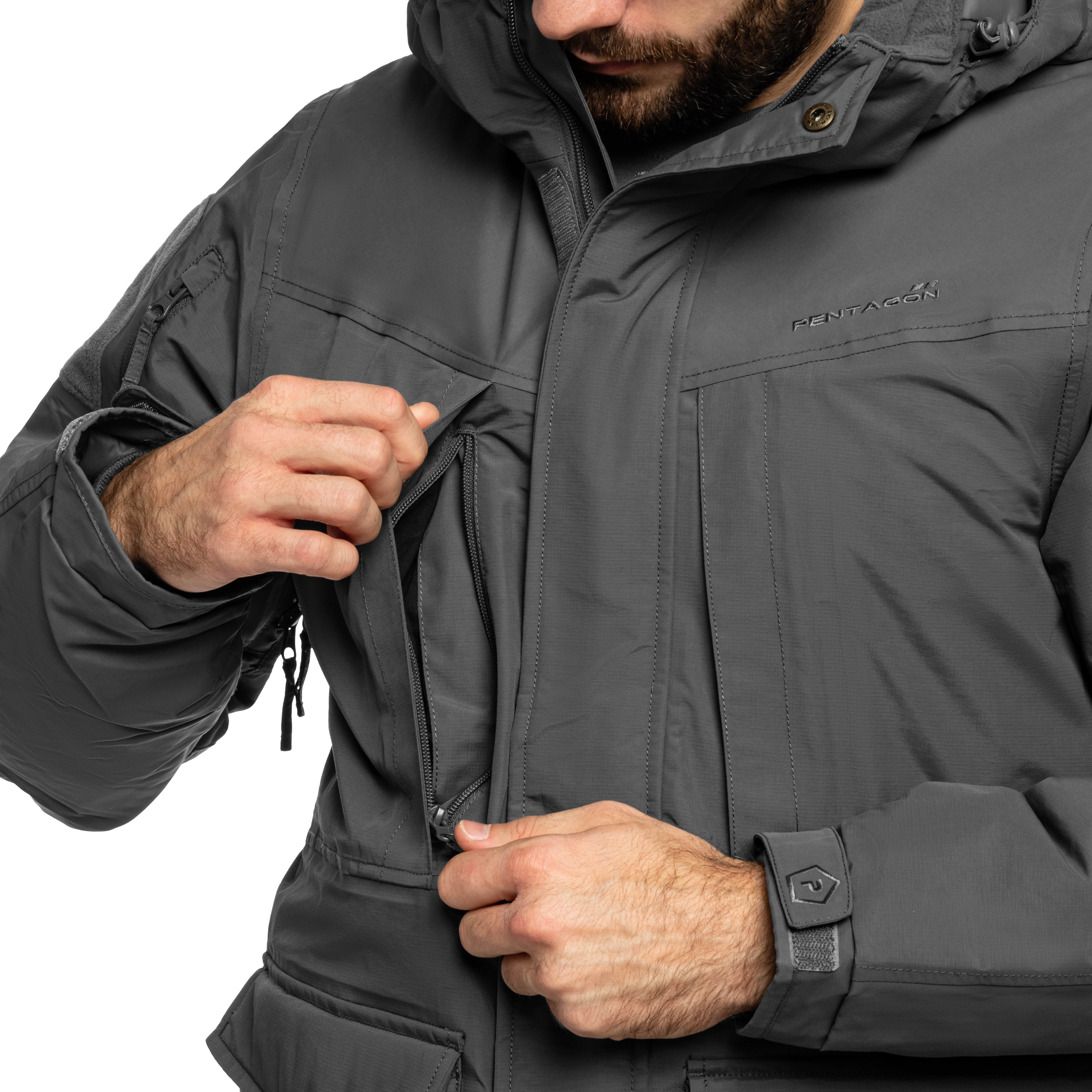 Куртка Pentagon HCP Парка - Cinder Grey