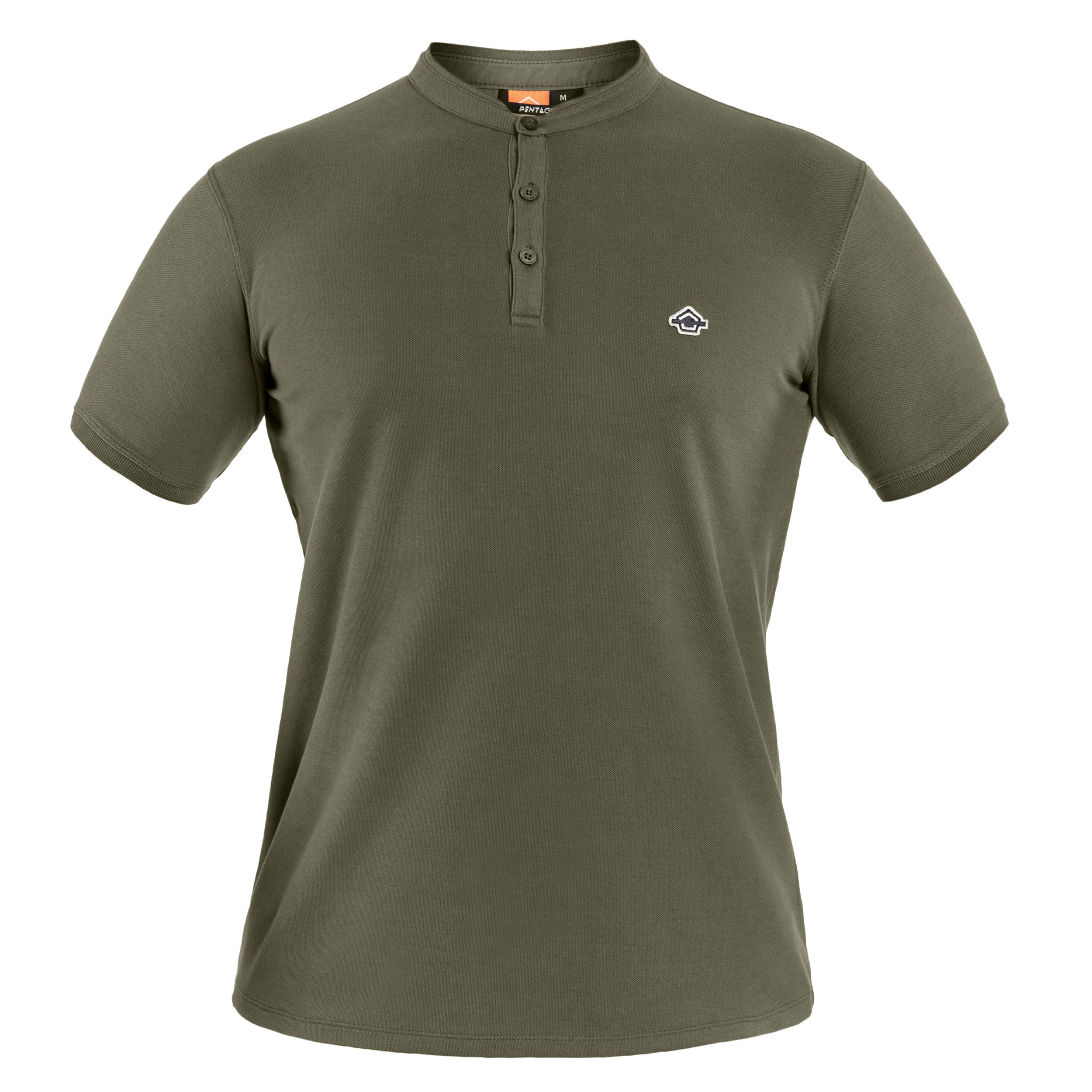 Футболка T-Shirt Pentagon Levantes Henley - Camo Green