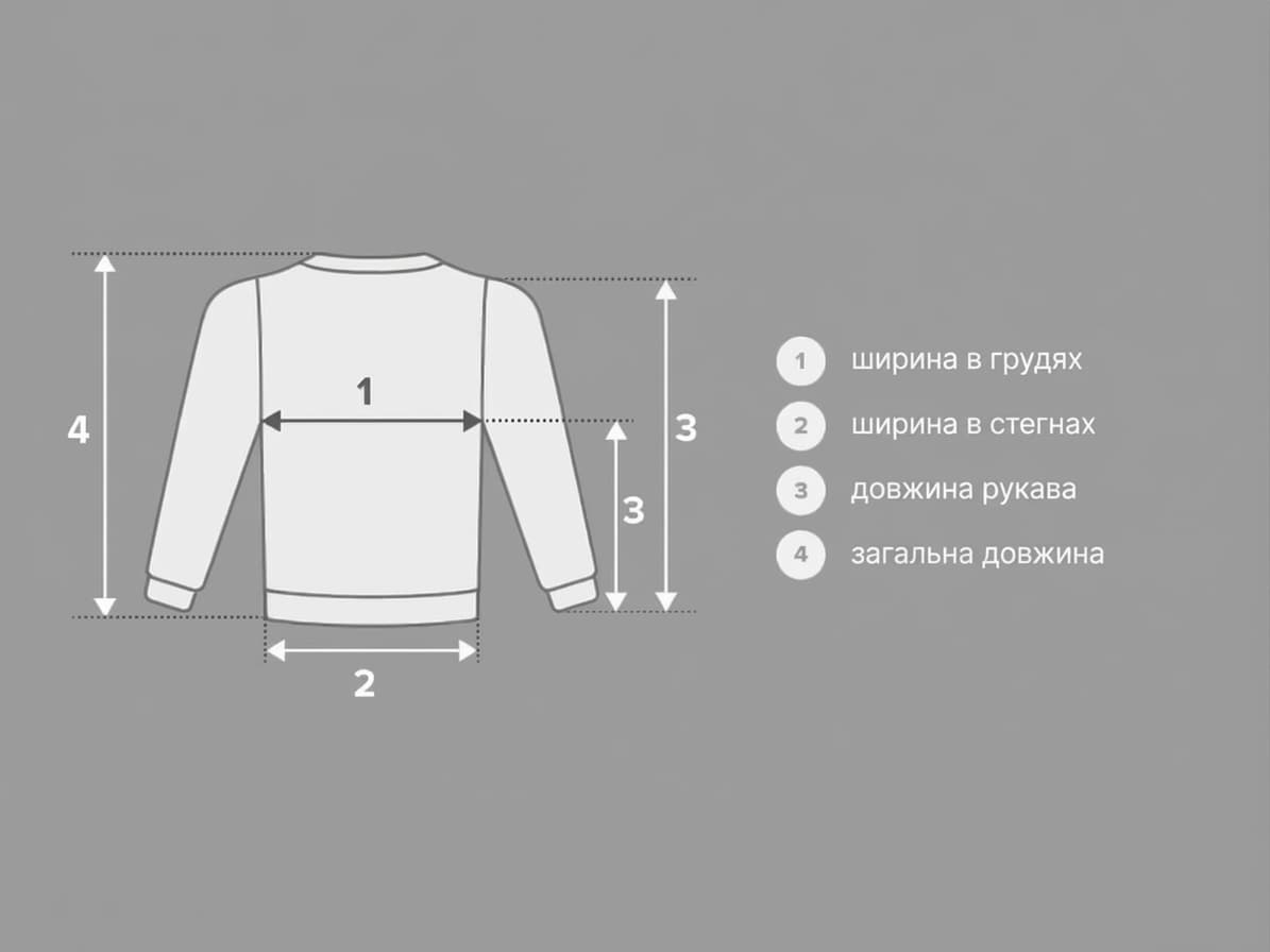 Вимірювання блузи